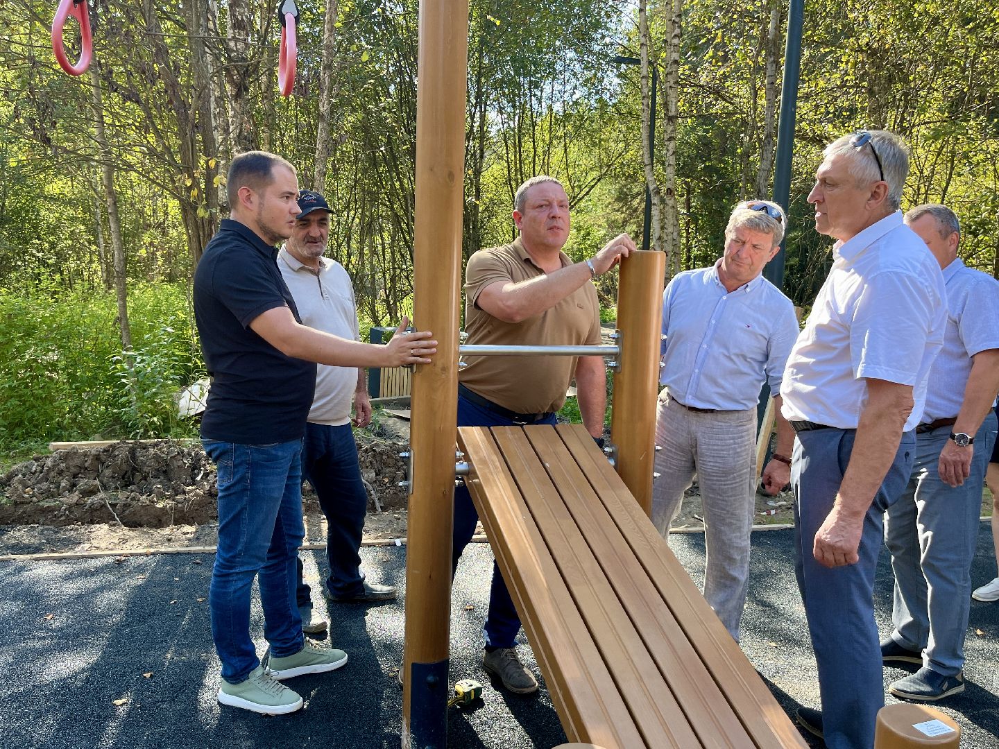 наро-фоминский городской округ, парк дубки в апрелевке, благоустройство парка, олег рожнов, формирование комфортной городской среды,