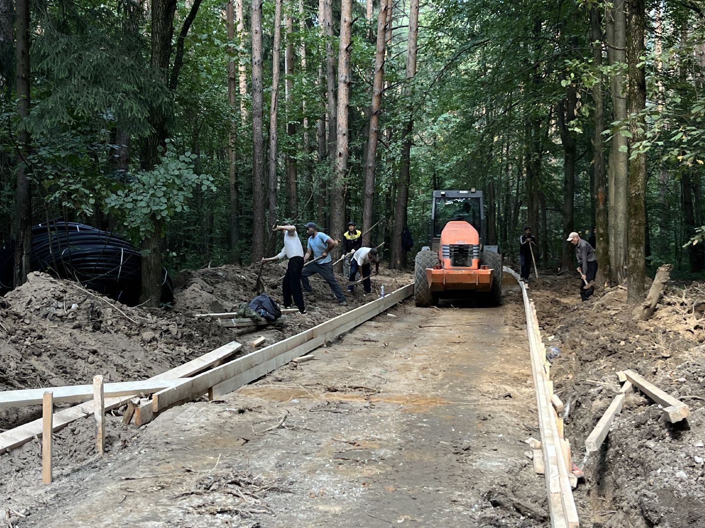 наро-фоминский городской округ, парк дубки в апрелевке, благоустройство парка, олег рожнов, формирование комфортной городской среды,