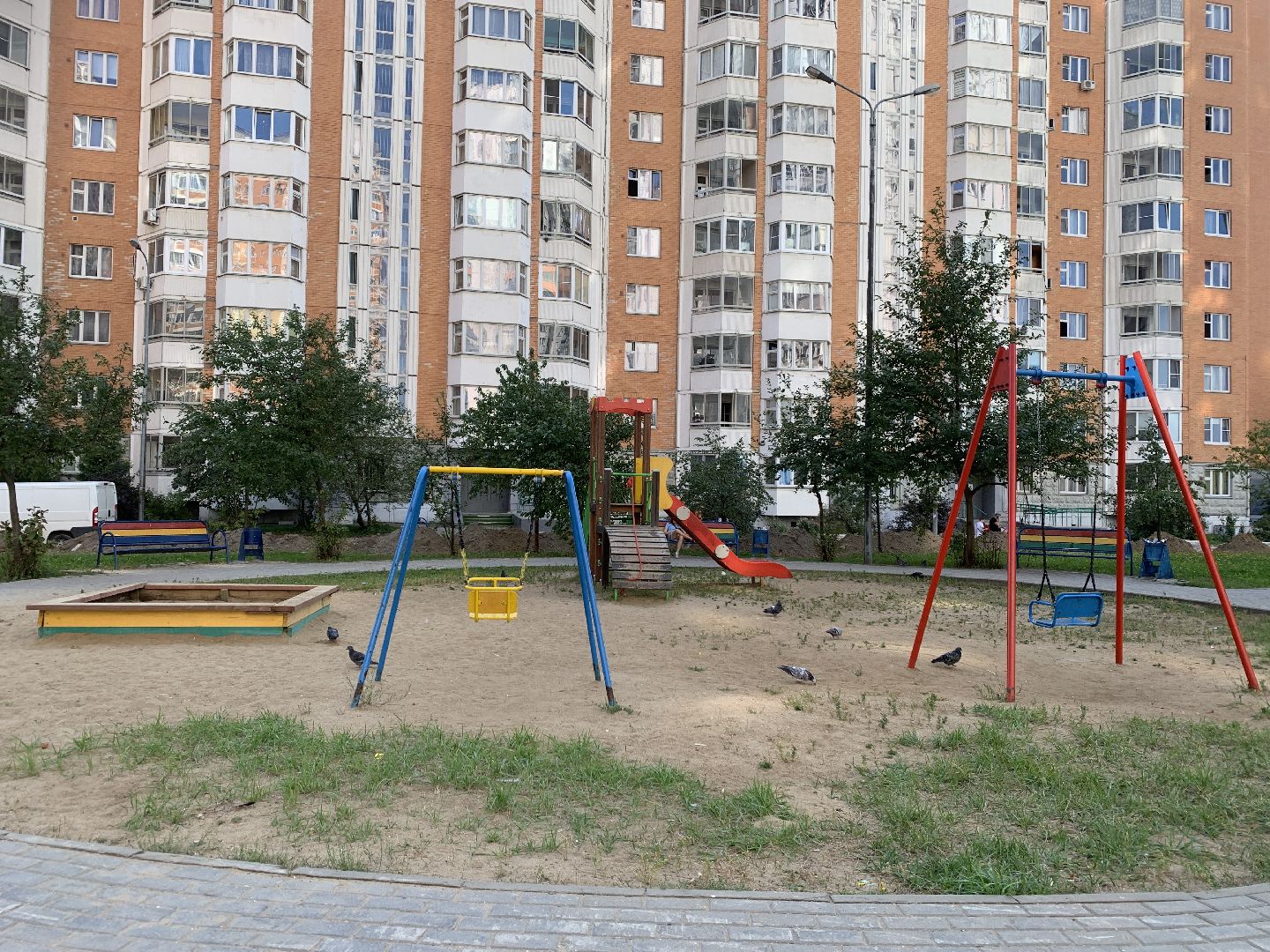 Балашиха, Подмосковье, благоустройство дворов в подмосковье, ремонт дорог во дворах,