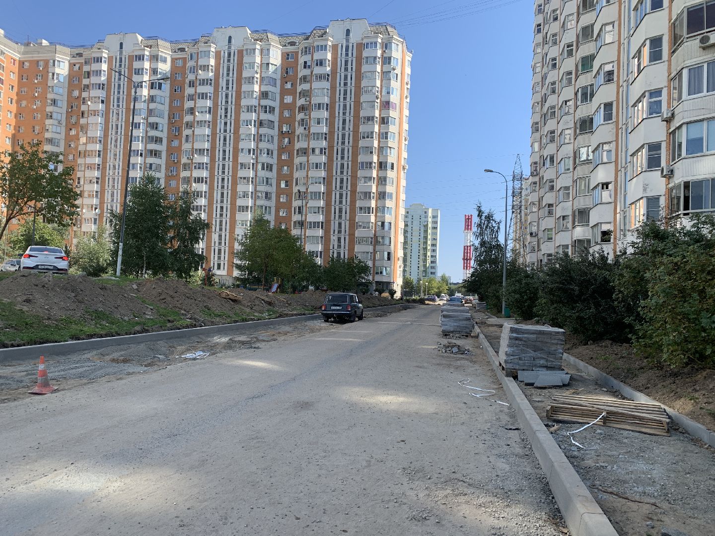 Балашиха, Подмосковье, благоустройство дворов в подмосковье, ремонт дорог во дворах,