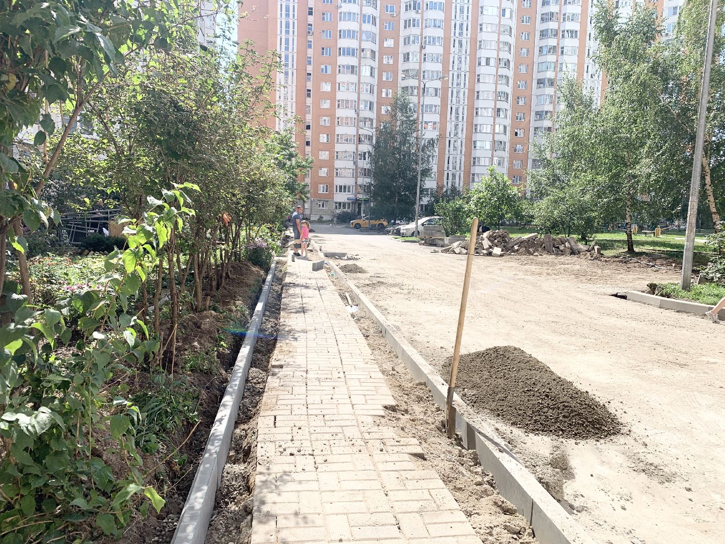 Балашиха, Подмосковье, благоустройство дворов в подмосковье, ремонт дорог во дворах,