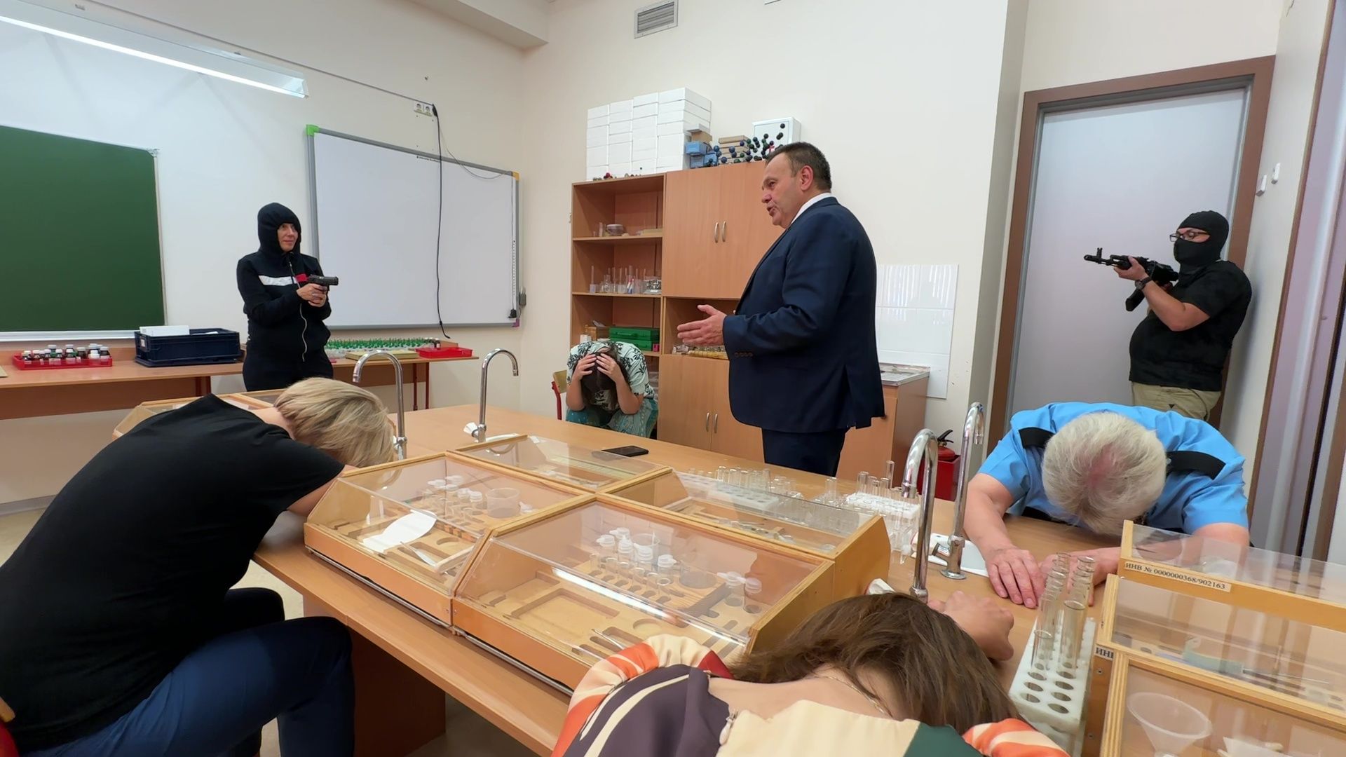 Реутов, ЧП, гимназия, захват заложников, легенда, учения,