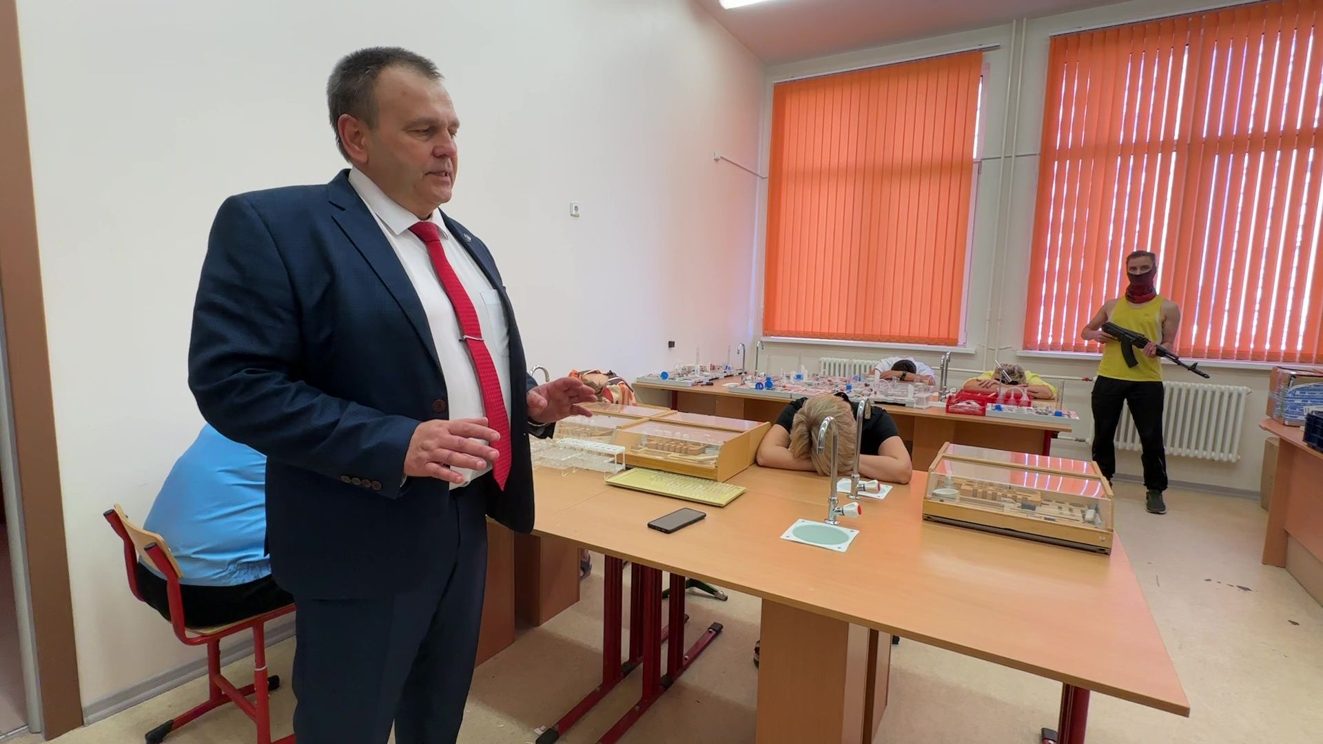 Реутов, ЧП, гимназия, захват заложников, легенда, учения,