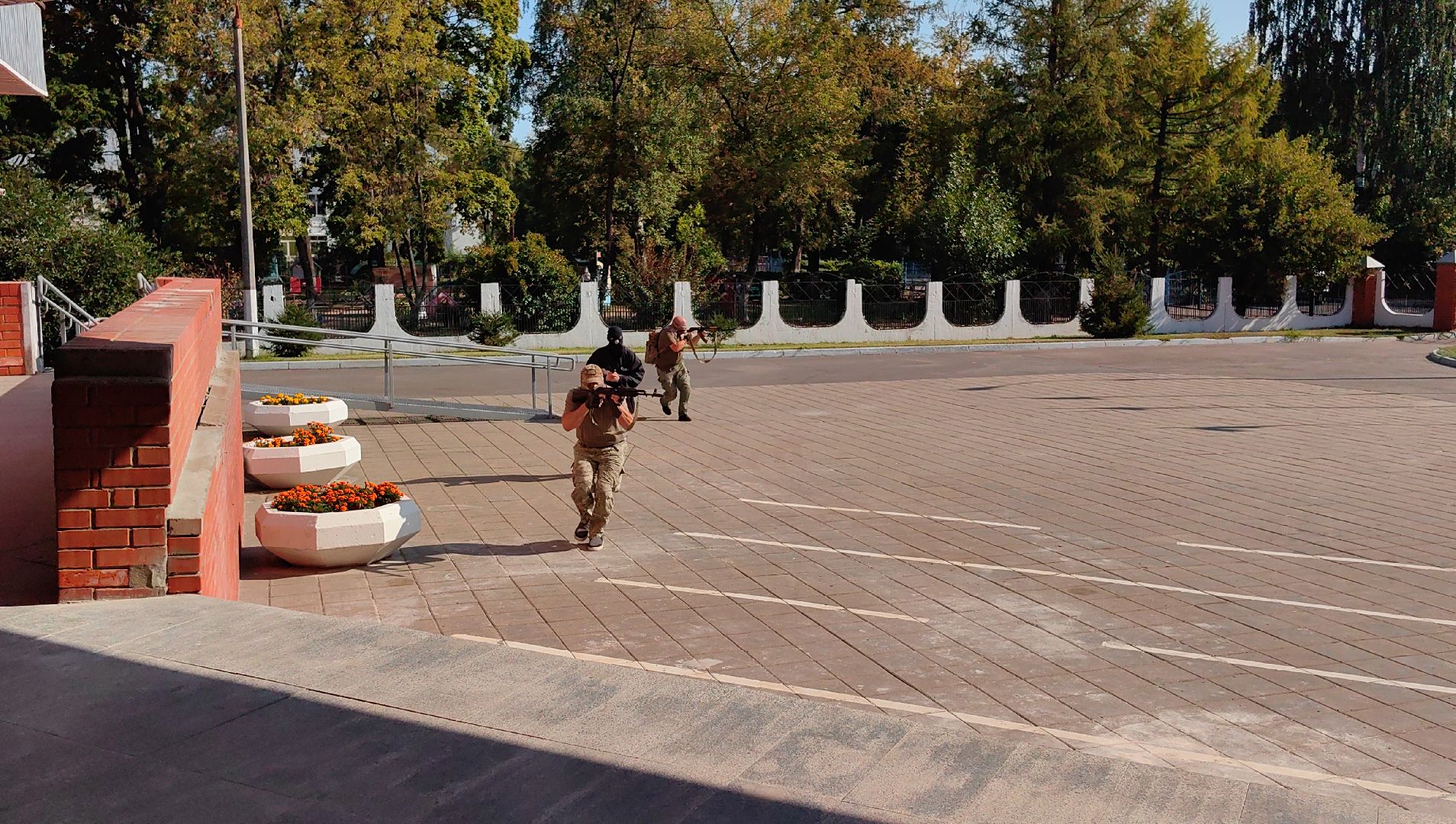 УЧЕНИЯ, РосгвардиЯ, полиция, захват заложников, антитеррористическая защищнность,