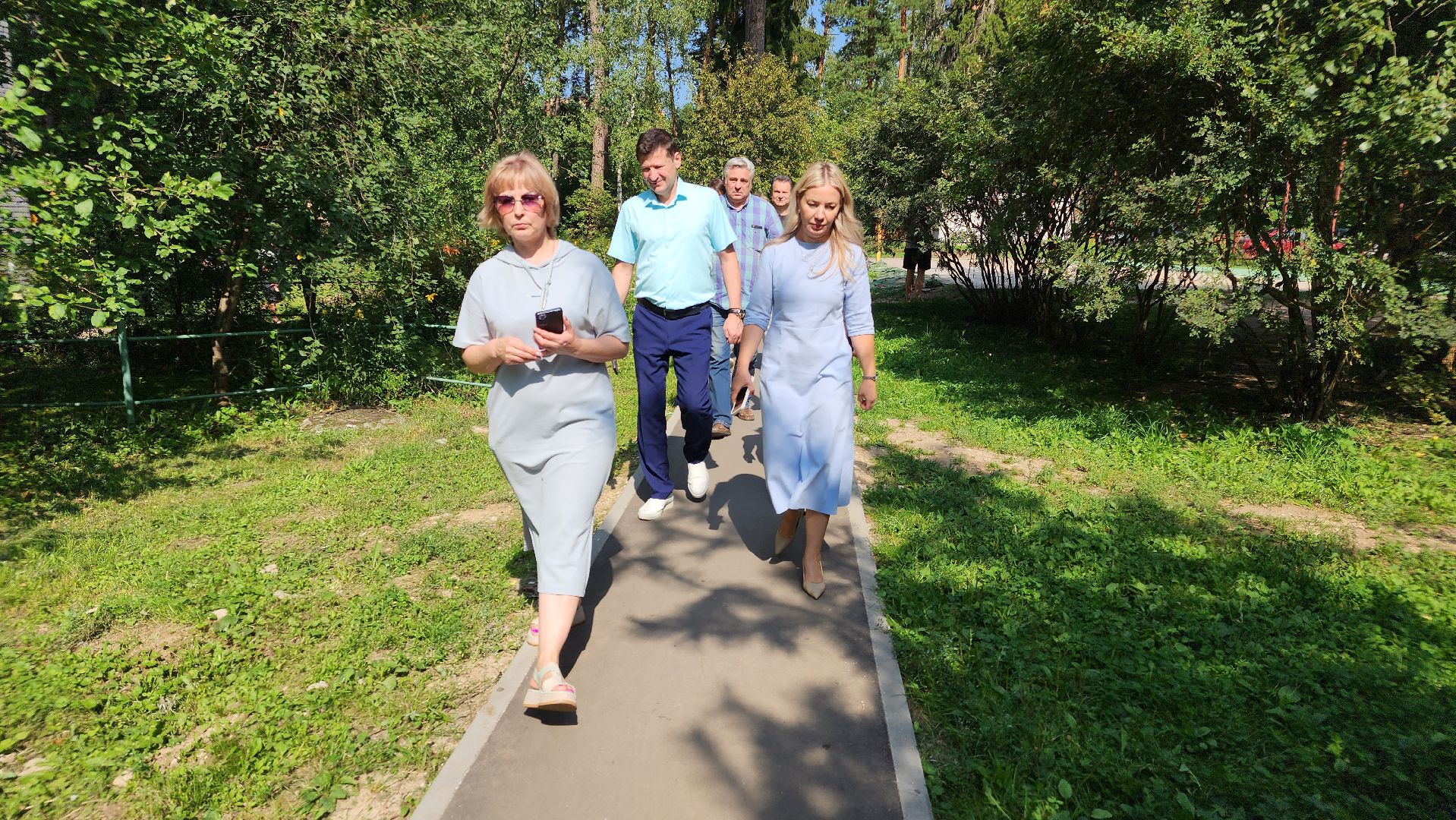 обход, обход городских территорий, встреча с жителями, протвино, благоустройство,