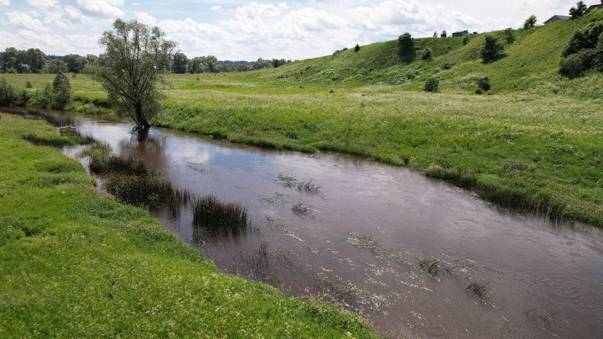 видео с коптера, верея, города, история,