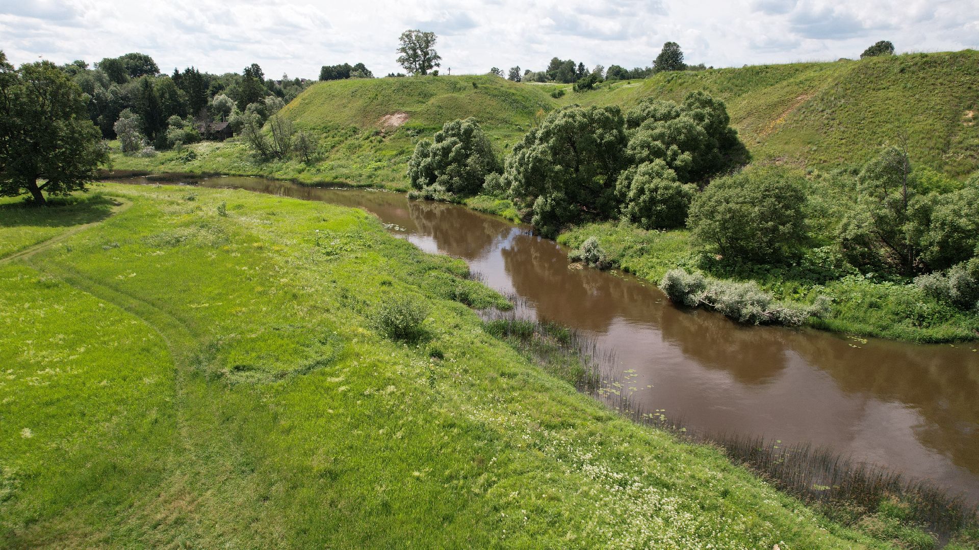 видео с коптера, верея, города, история,
