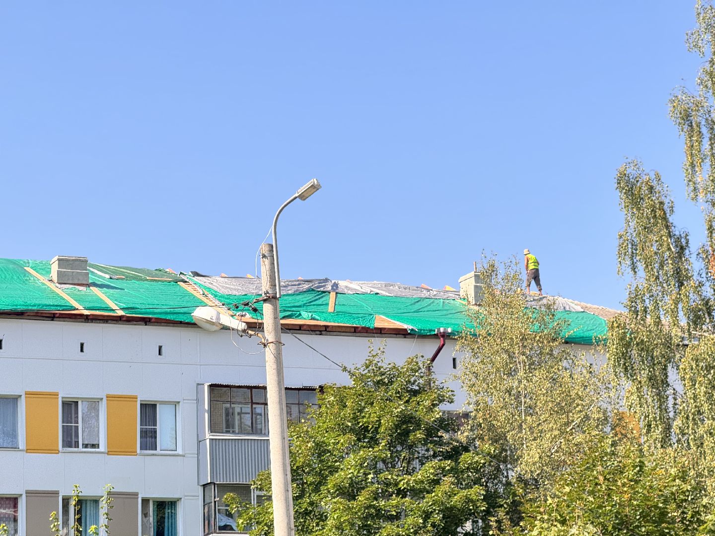 шаховская, капитальный ремонт, замена кровли,