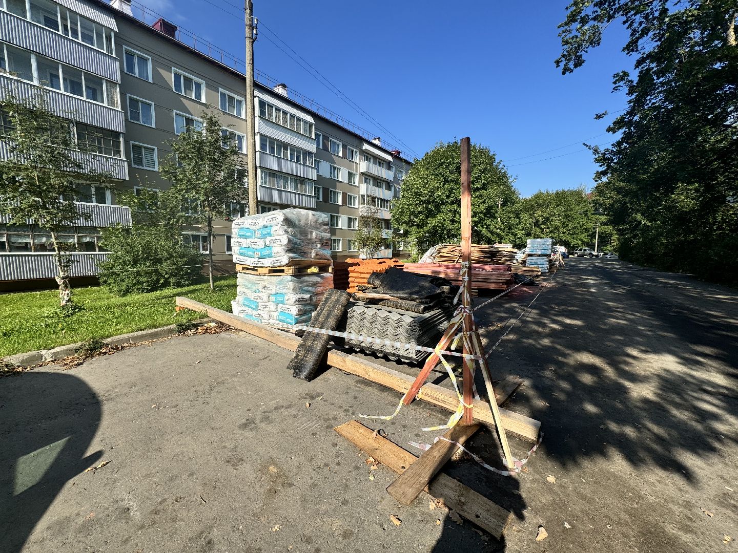 шаховская, капитальный ремонт, замена кровли,