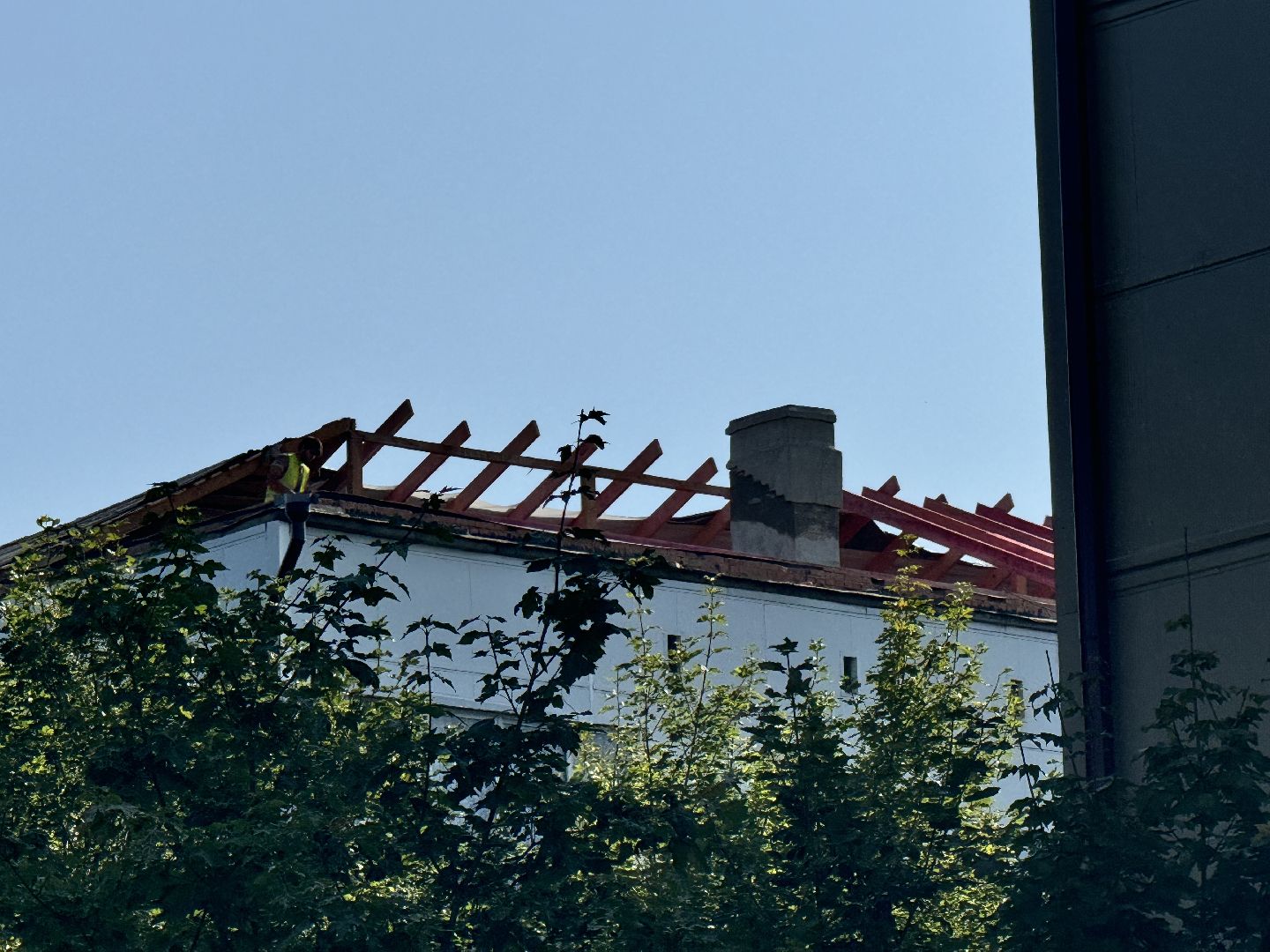 шаховская, капитальный ремонт, замена кровли,