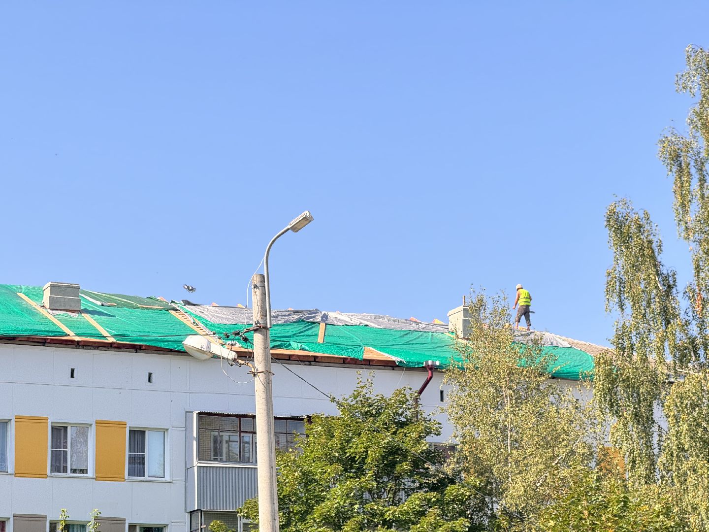 шаховская, капитальный ремонт, замена кровли,