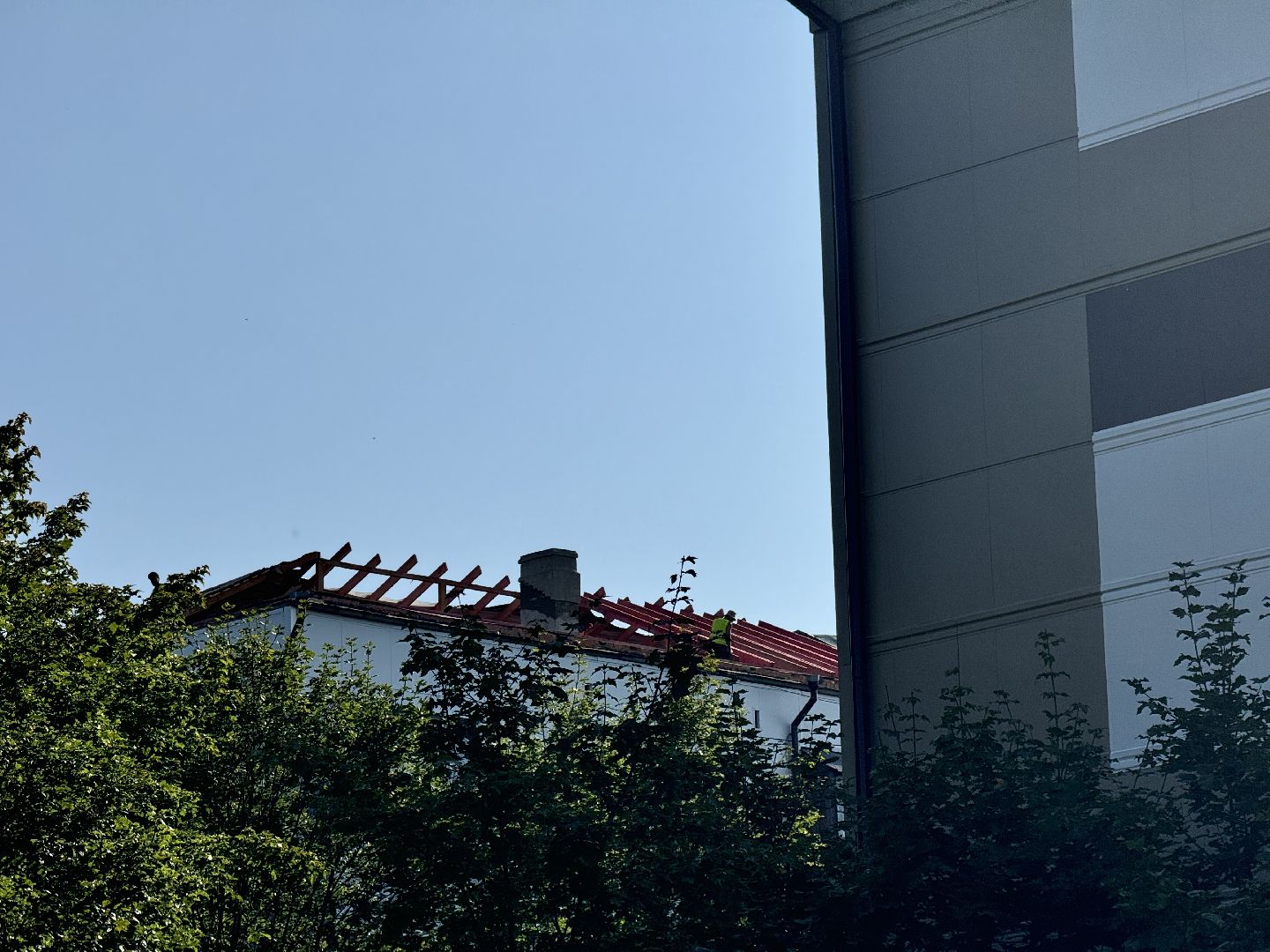 шаховская, капитальный ремонт, замена кровли,