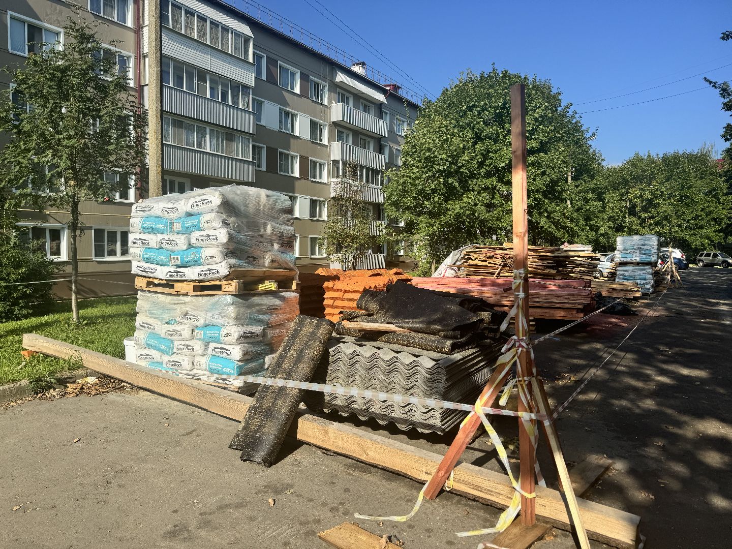 шаховская, капитальный ремонт, замена кровли,