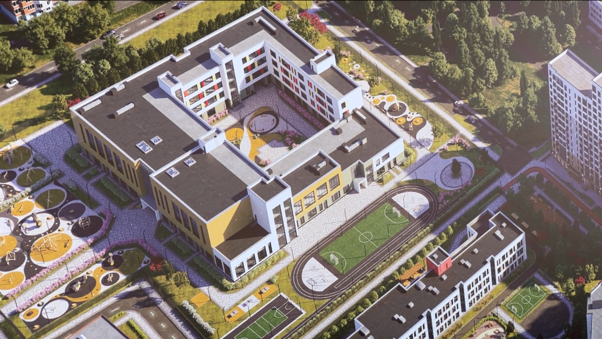 химки, строительство, капсула времени, строительство школы,