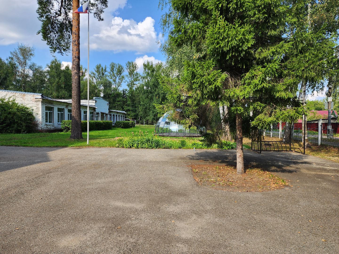 раменское, образование, быковская школа 15, благоустройство школьной территории на улице станционной,