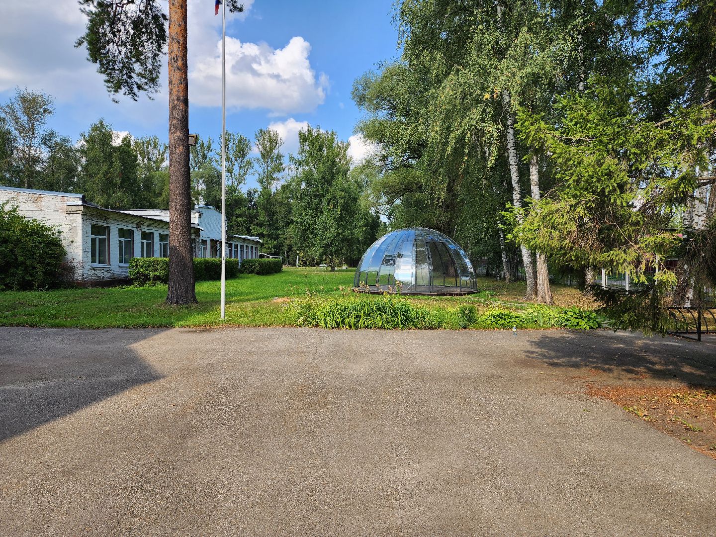 раменское, образование, быковская школа 15, благоустройство школьной территории на улице станционной,