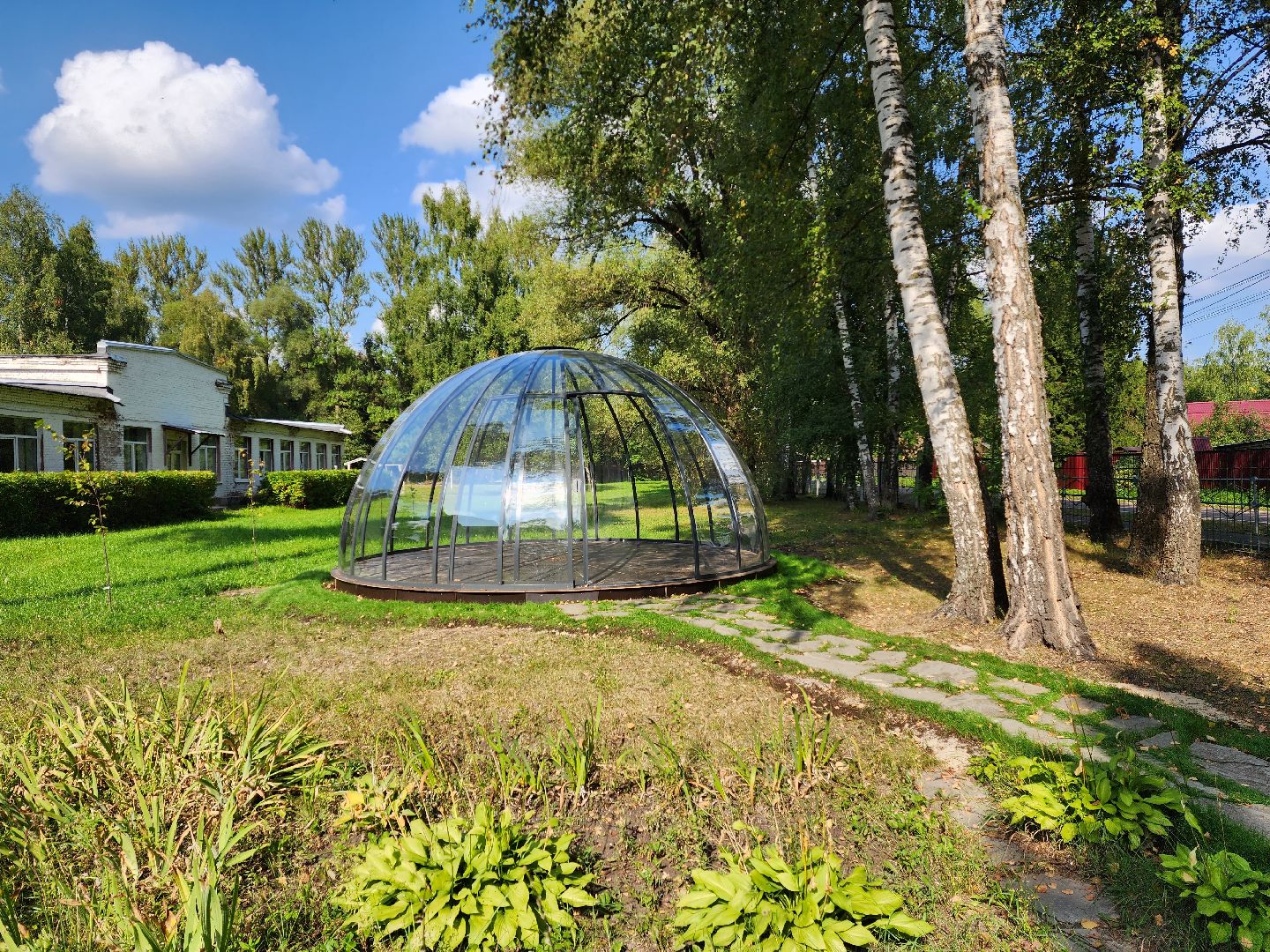 раменское, образование, быковская школа 15, благоустройство школьной территории на улице станционной,