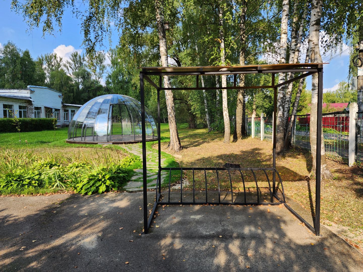 раменское, образование, быковская школа 15, благоустройство школьной территории на улице станционной,