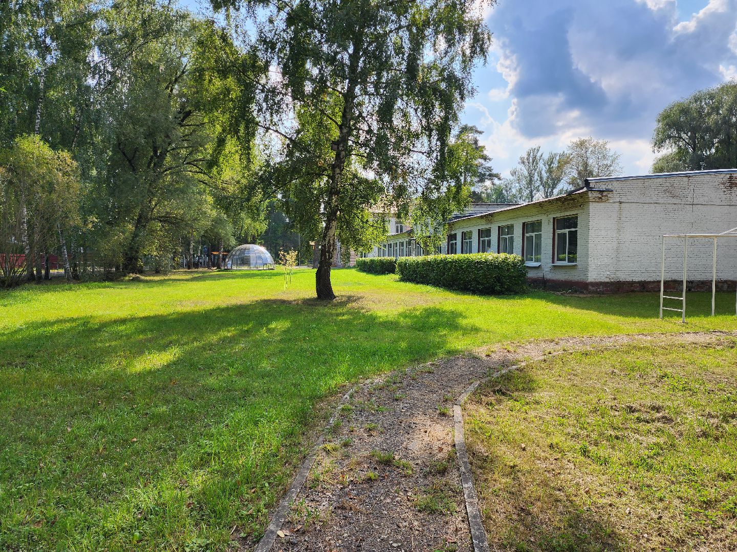 раменское, образование, быковская школа 15, благоустройство школьной территории на улице станционной,