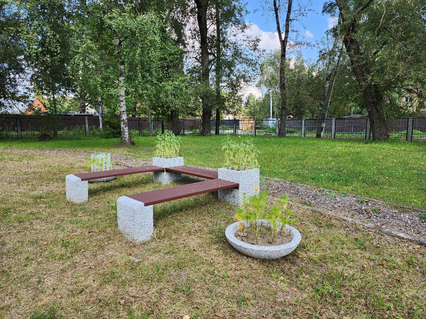 раменское, образование, быковская школа 15, благоустройство школьной территории на улице станционной,