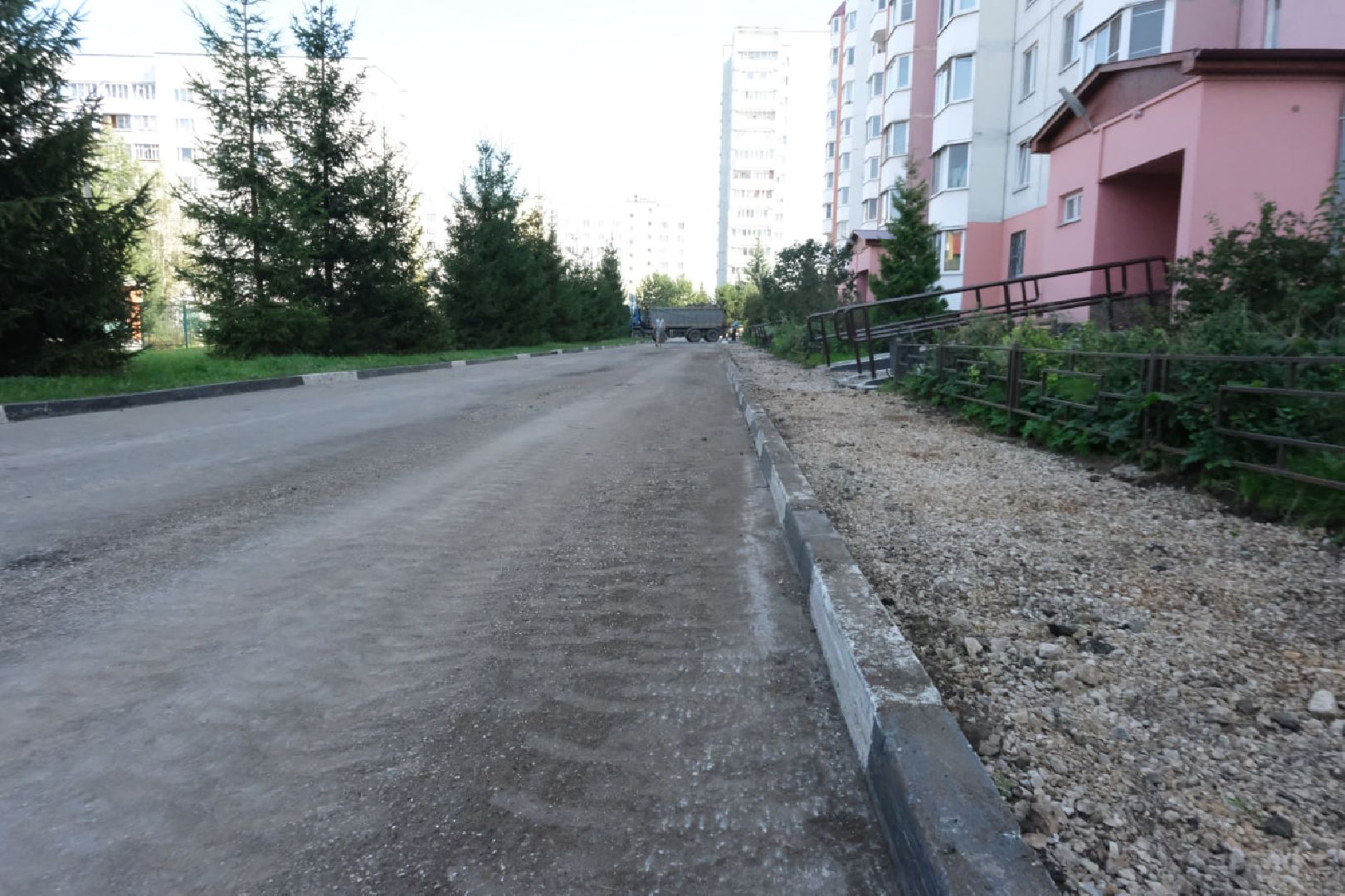 пущино, серпухов, комплексное благоустройство двора,