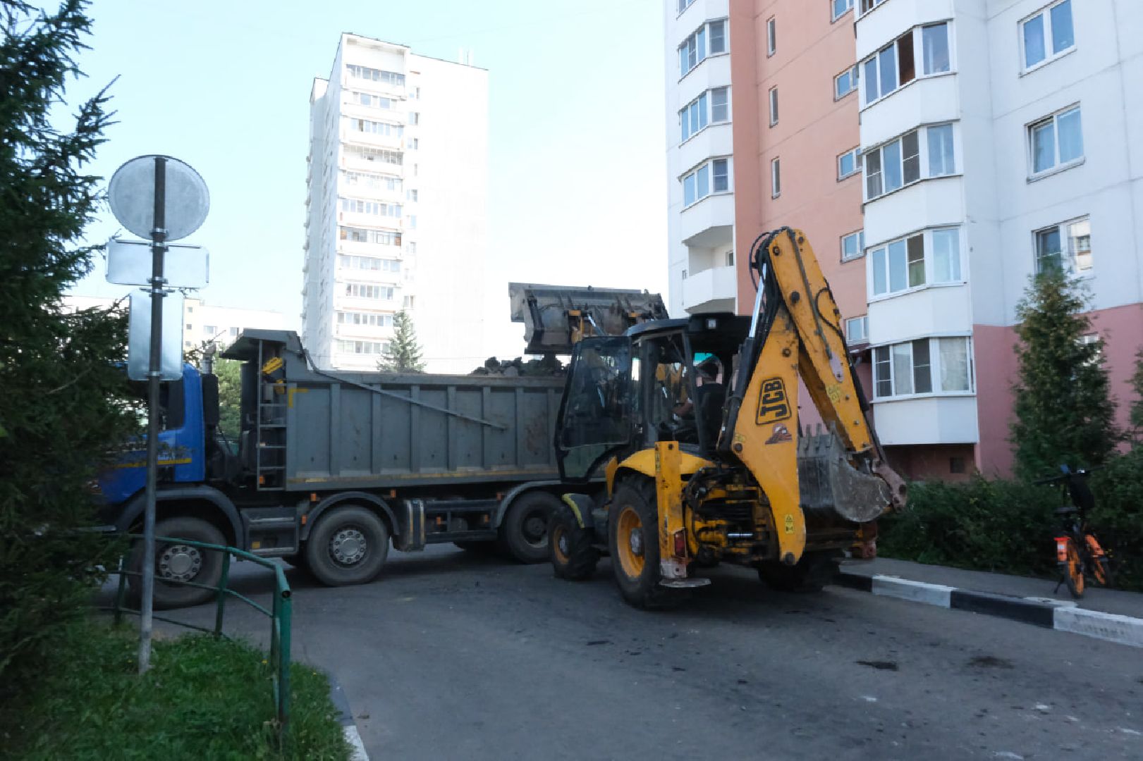 пущино, серпухов, комплексное благоустройство двора,