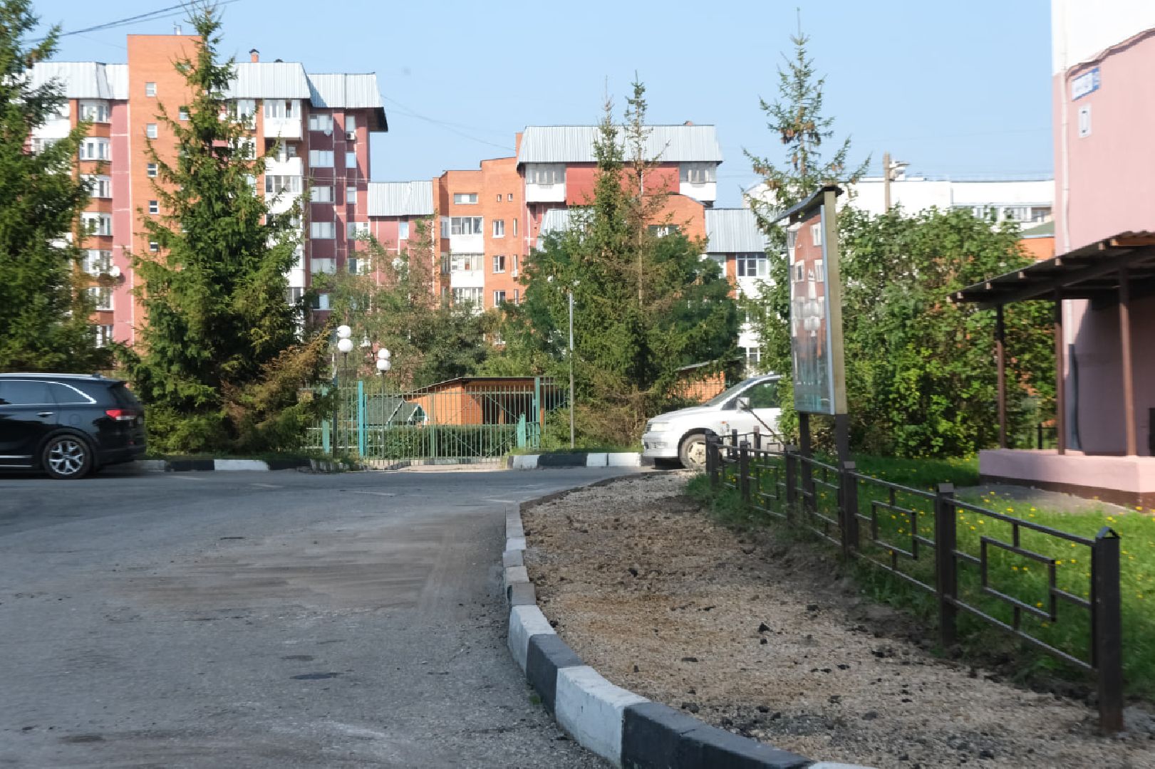 пущино, серпухов, комплексное благоустройство двора,