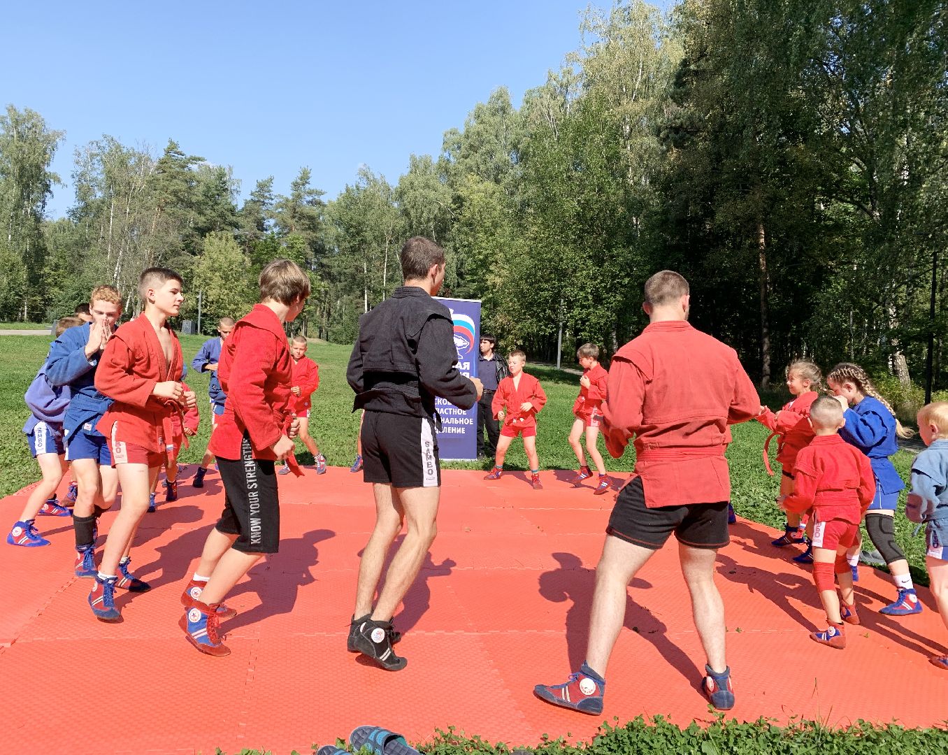 Балашиха, Подмосковье, Мастер-класс по самбо, Парки, Самбо, Парки Балашихи,