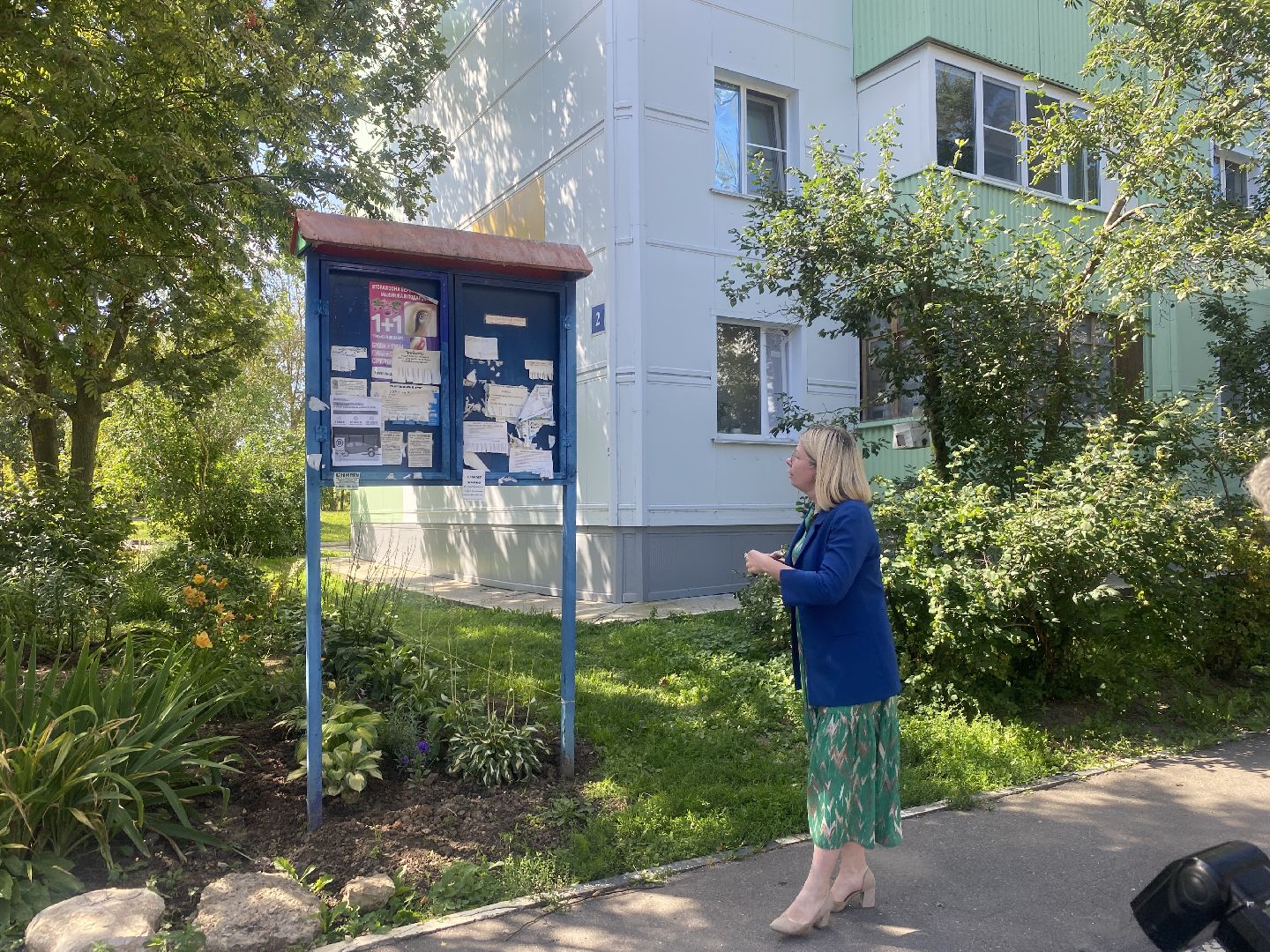 обращения жителей, власиха заозерная, мкр заозерный власиха, обход территории, контроль выполнения работ,