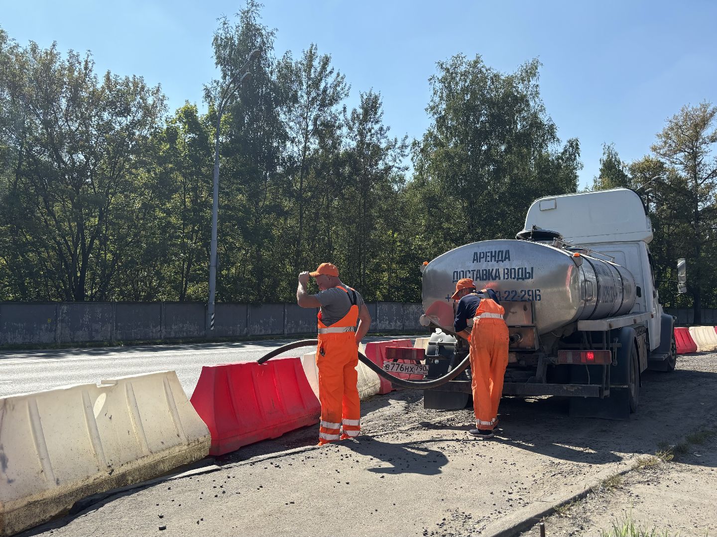 съезд, Алексеевская роща, дороги,
