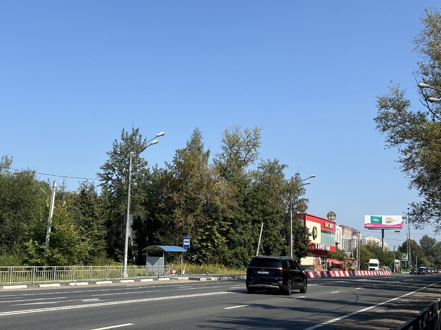 съезд, Алексеевская роща, дороги,