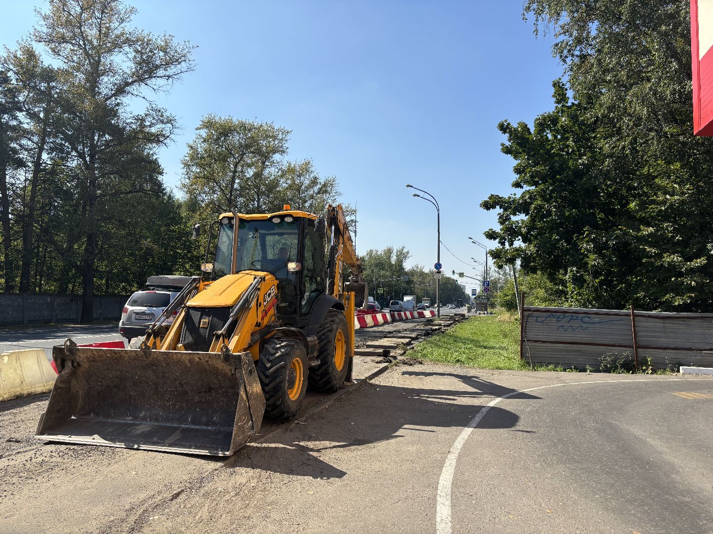 съезд, Алексеевская роща, дороги,