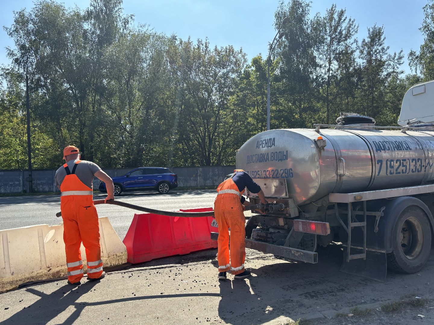 съезд, Алексеевская роща, дороги,