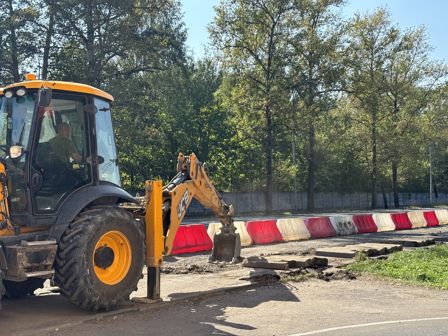 съезд, Алексеевская роща, дороги,
