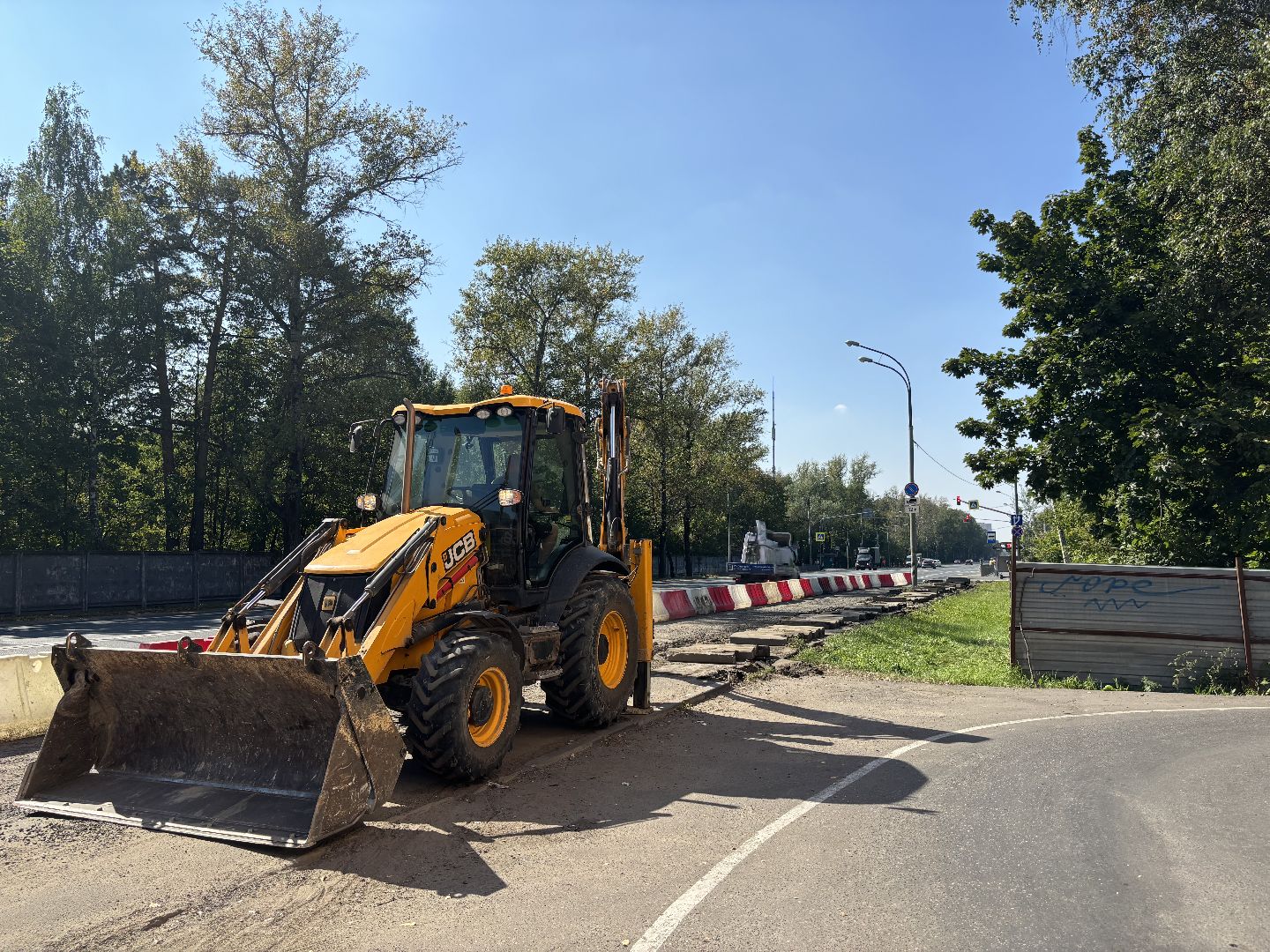 съезд, Алексеевская роща, дороги,