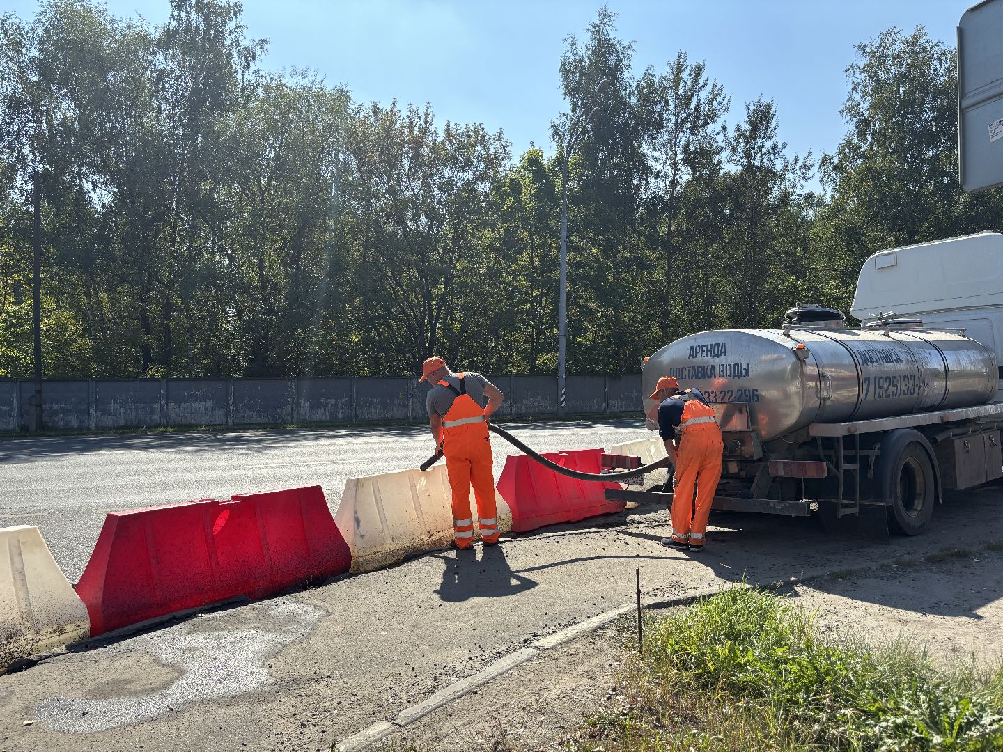 съезд, Алексеевская роща, дороги,