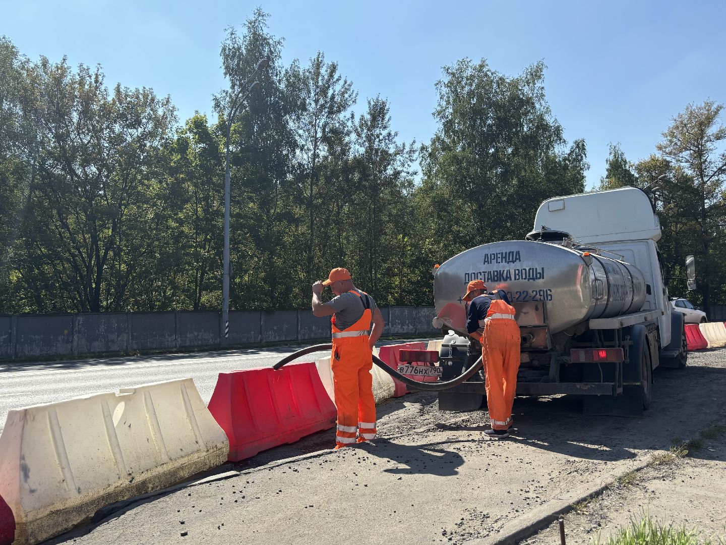 съезд, Алексеевская роща, дороги,