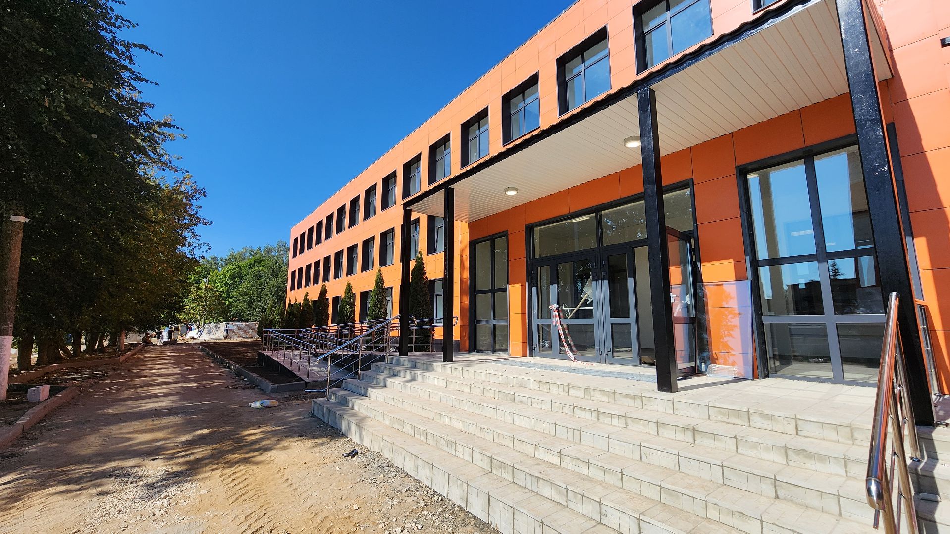 кашира, капитальный ремонт школы, школа 10, ожерелье,