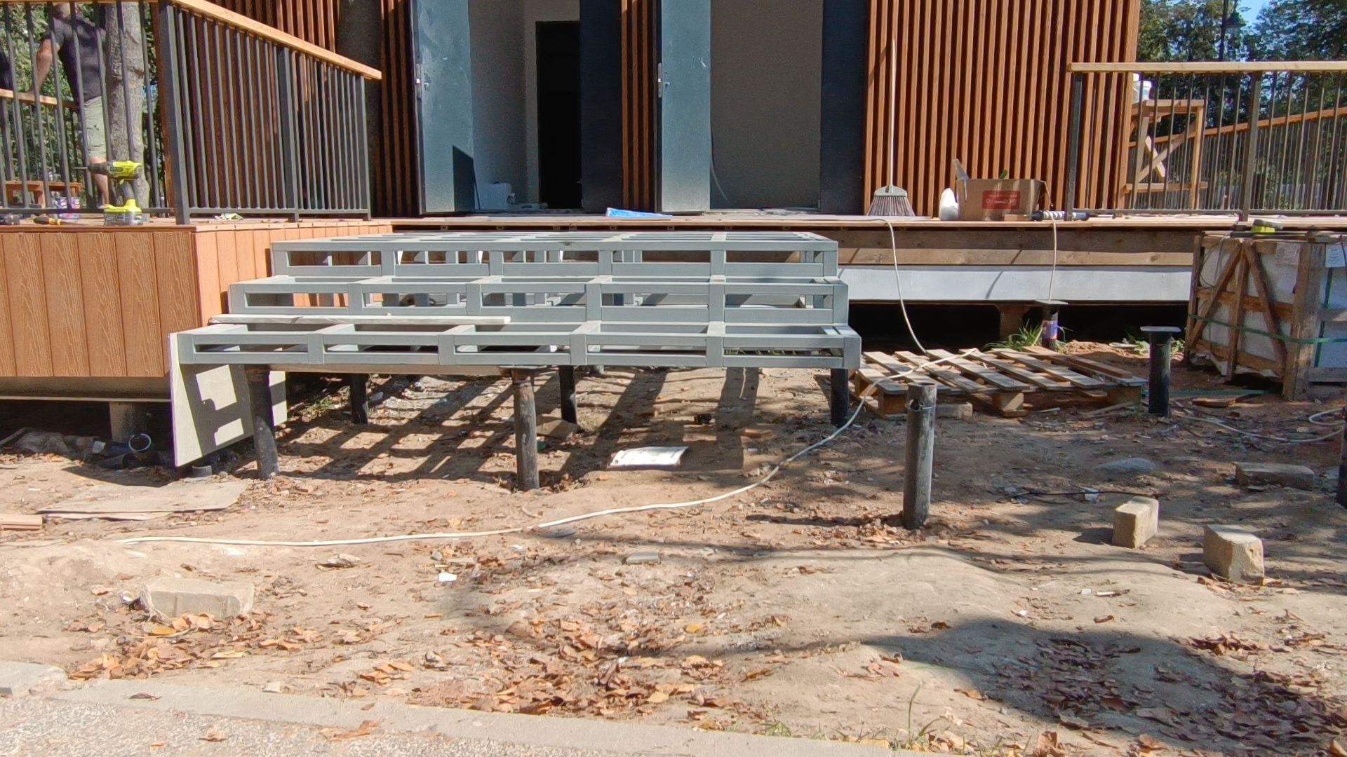 парк, лобня, раздевалка,