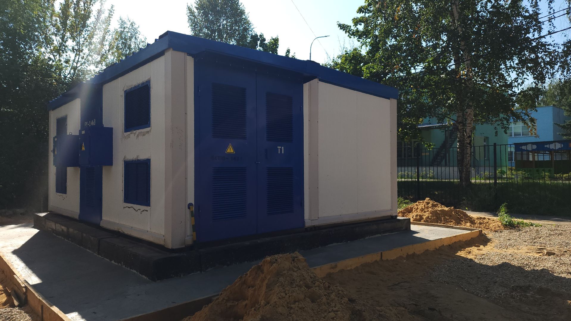 ЖКХ, электроснабжение, детский сад, Лосино-Петровский,