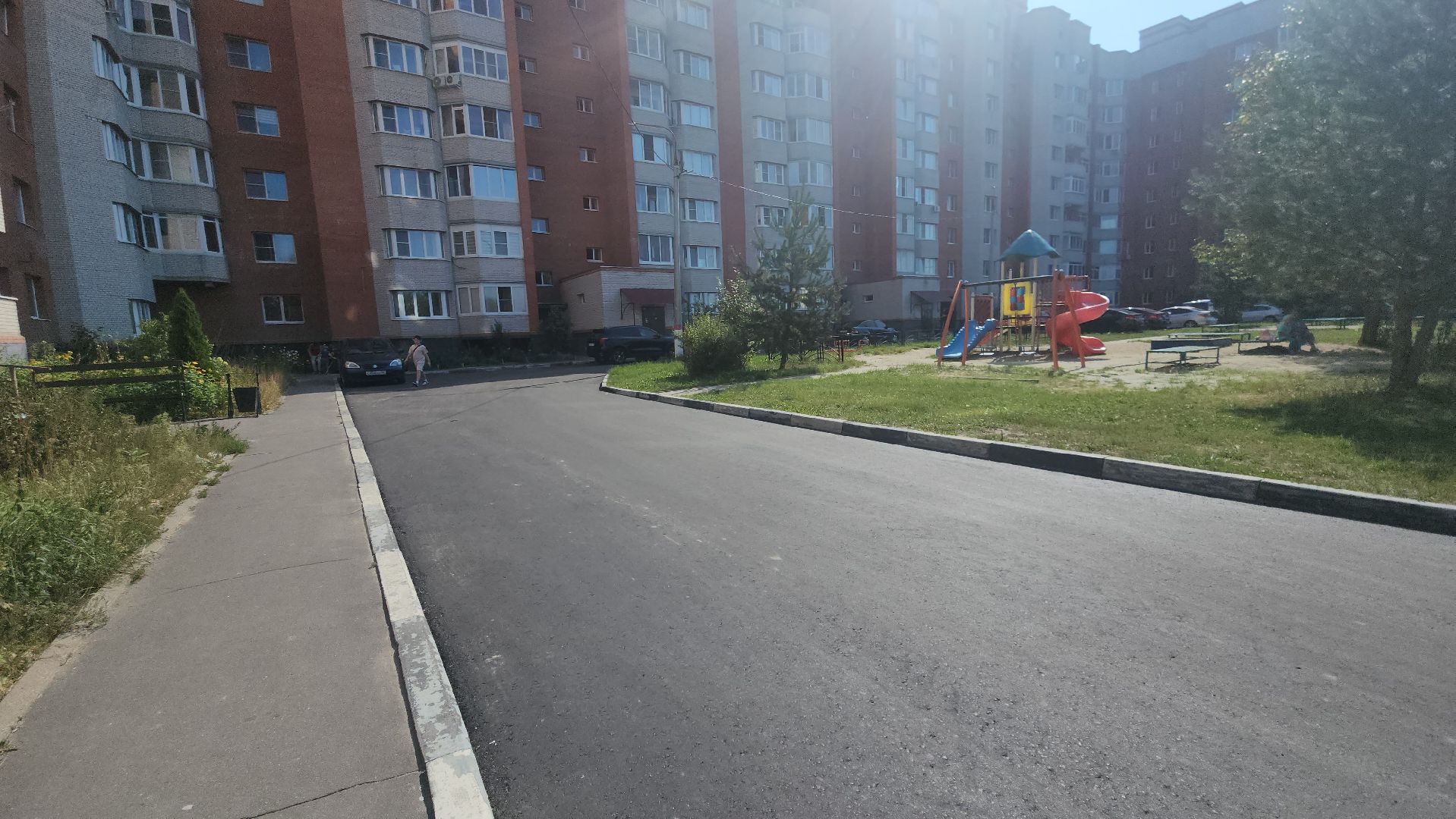 Павловский Посад, Городской округ Павловский Посад, Люди, Двор, Благоустройство, Ремонт,