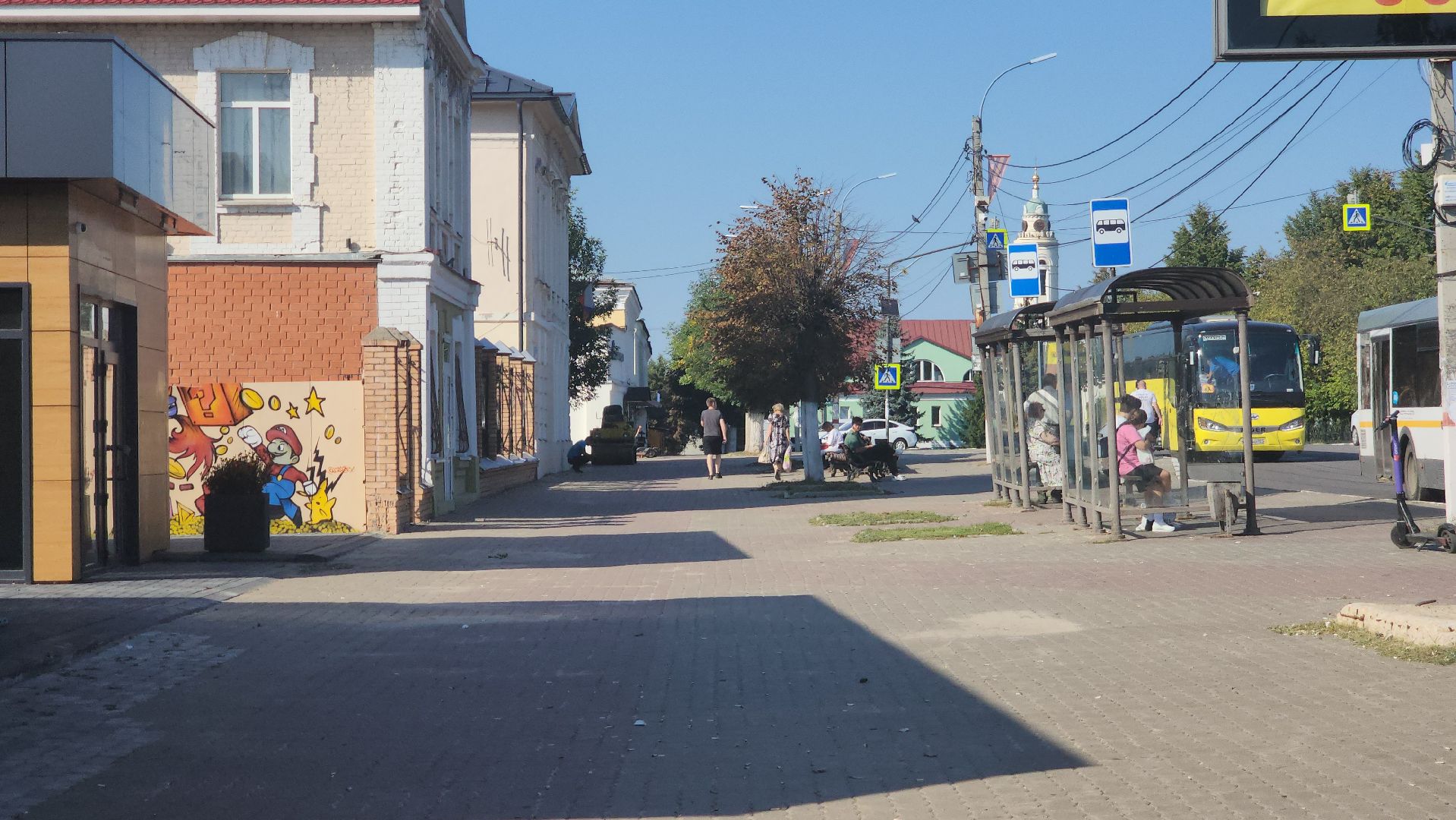 Павловский Посад, Городской округ Павловский Посад, Благоустройство, Люди, Жители, Пешеходная зона,