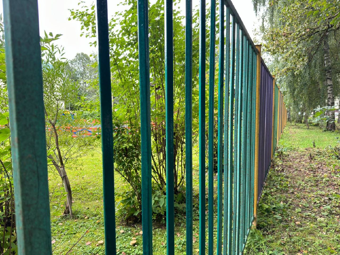 забор, детский сад, благоустойство,