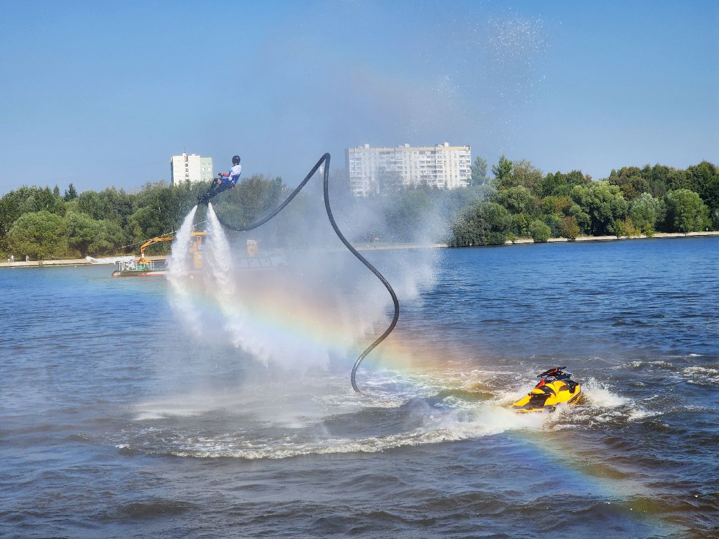 Долгопрудному 67, день города 2024, водная сцена,