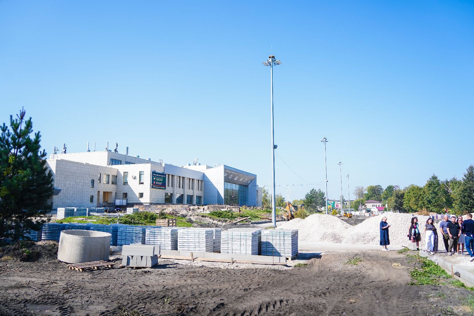 Рошаль, СКЦ Рошаль, Спортивно-культурный центр, Благоустройство, Комфортная городская среда, Шатура,