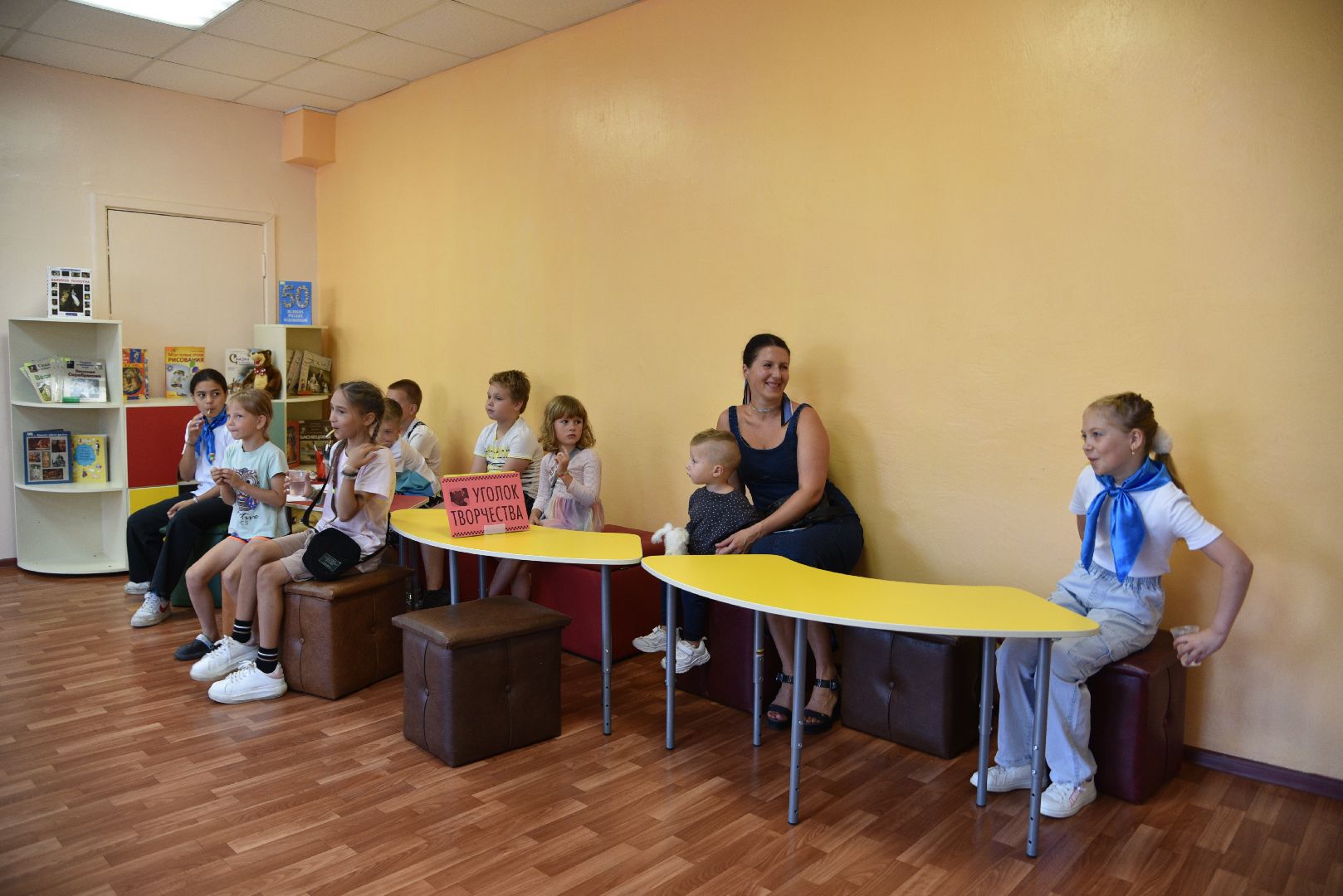 лотошино, лотошинская библиотека, день открытых дверей, культура,