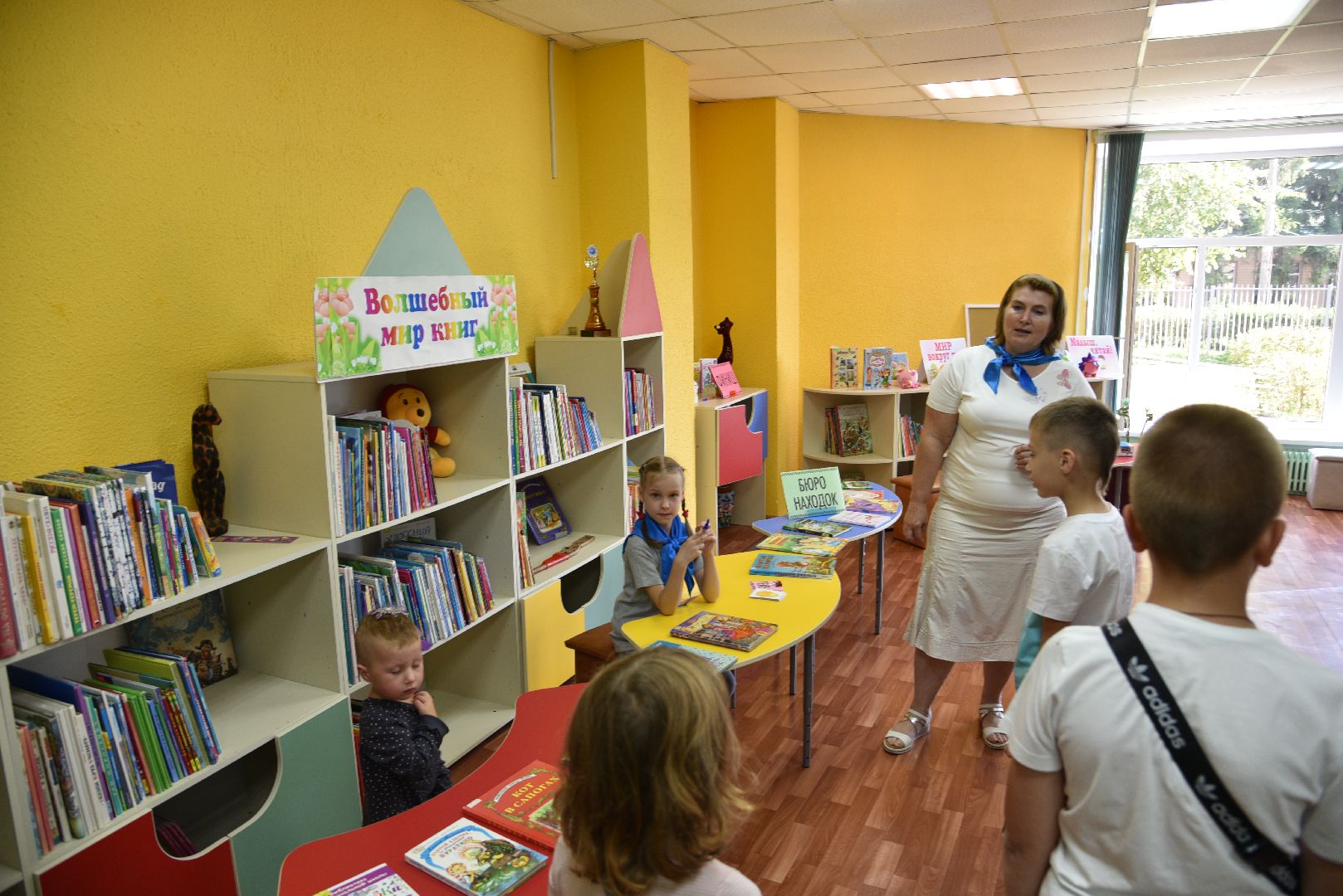 лотошино, лотошинская библиотека, день открытых дверей, культура,