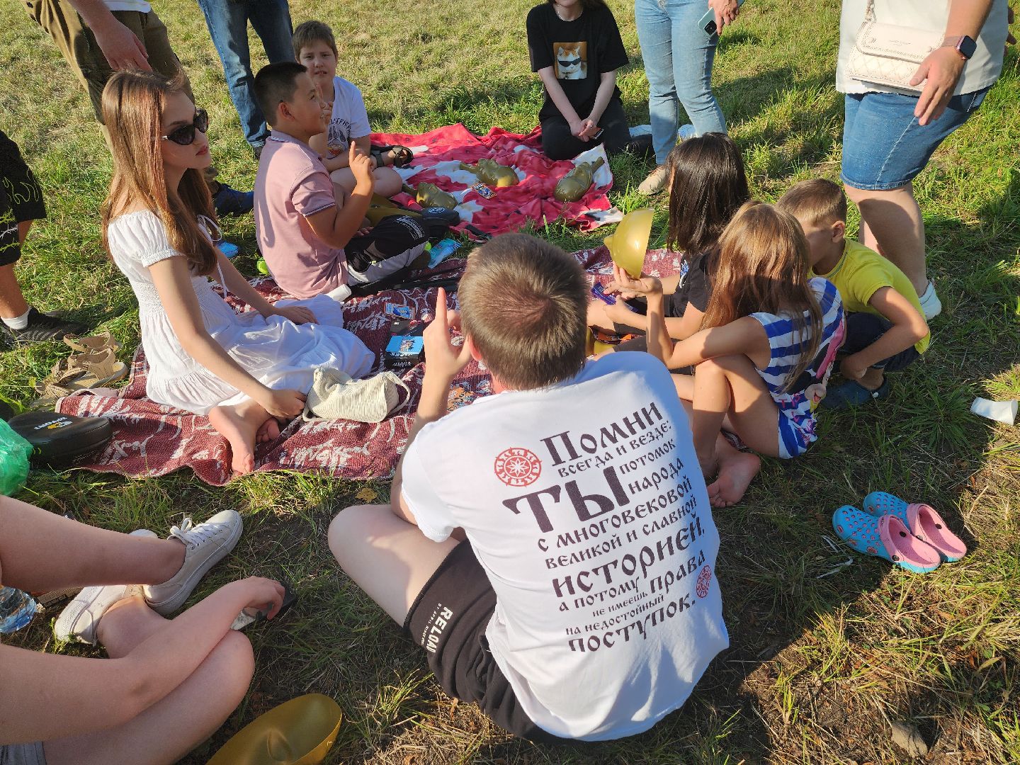 долгопрудный, день города 2024, русские во дворе, мастер-класс,