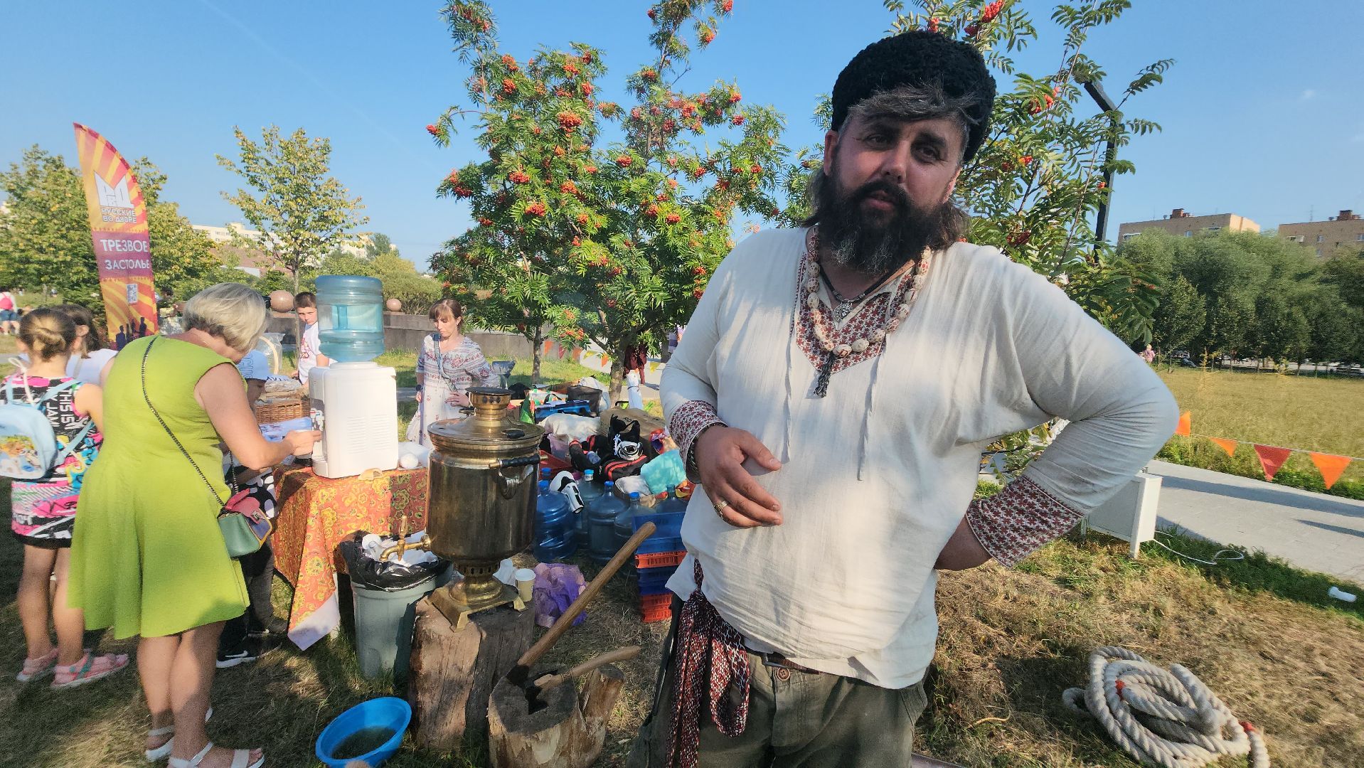 долгопрудный, день города 2024, русские во дворе, мастер-класс,