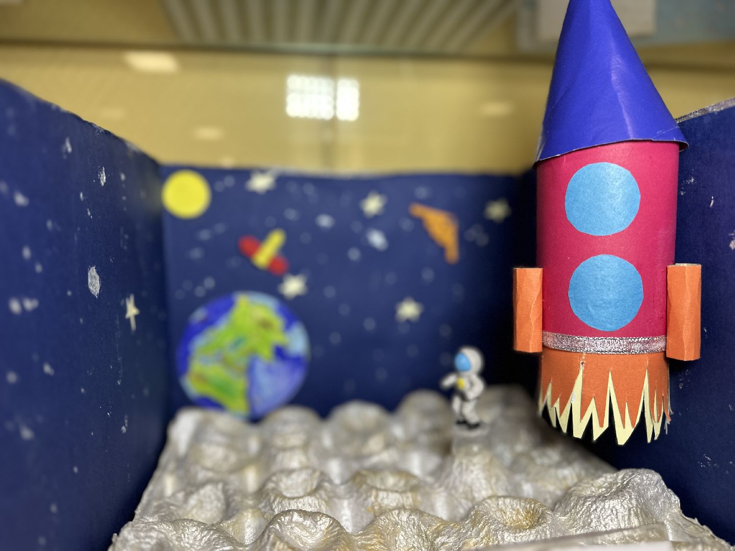 Реутов, образование, поделки, День космонавтики, космос, Юрий Гагарин, ракета, космонавт